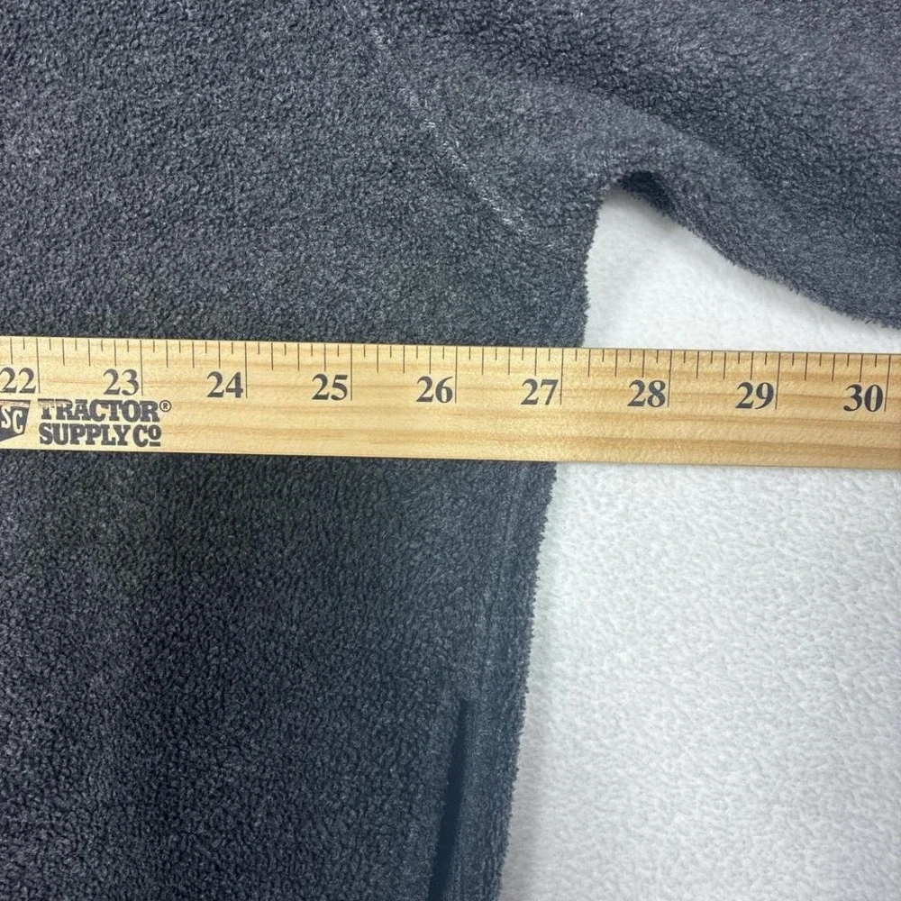 Vintage Polo Ralph Lauren quarter zip gray fleece sweater. - Picture 6 of 8